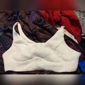 Showpo white knit crop top
